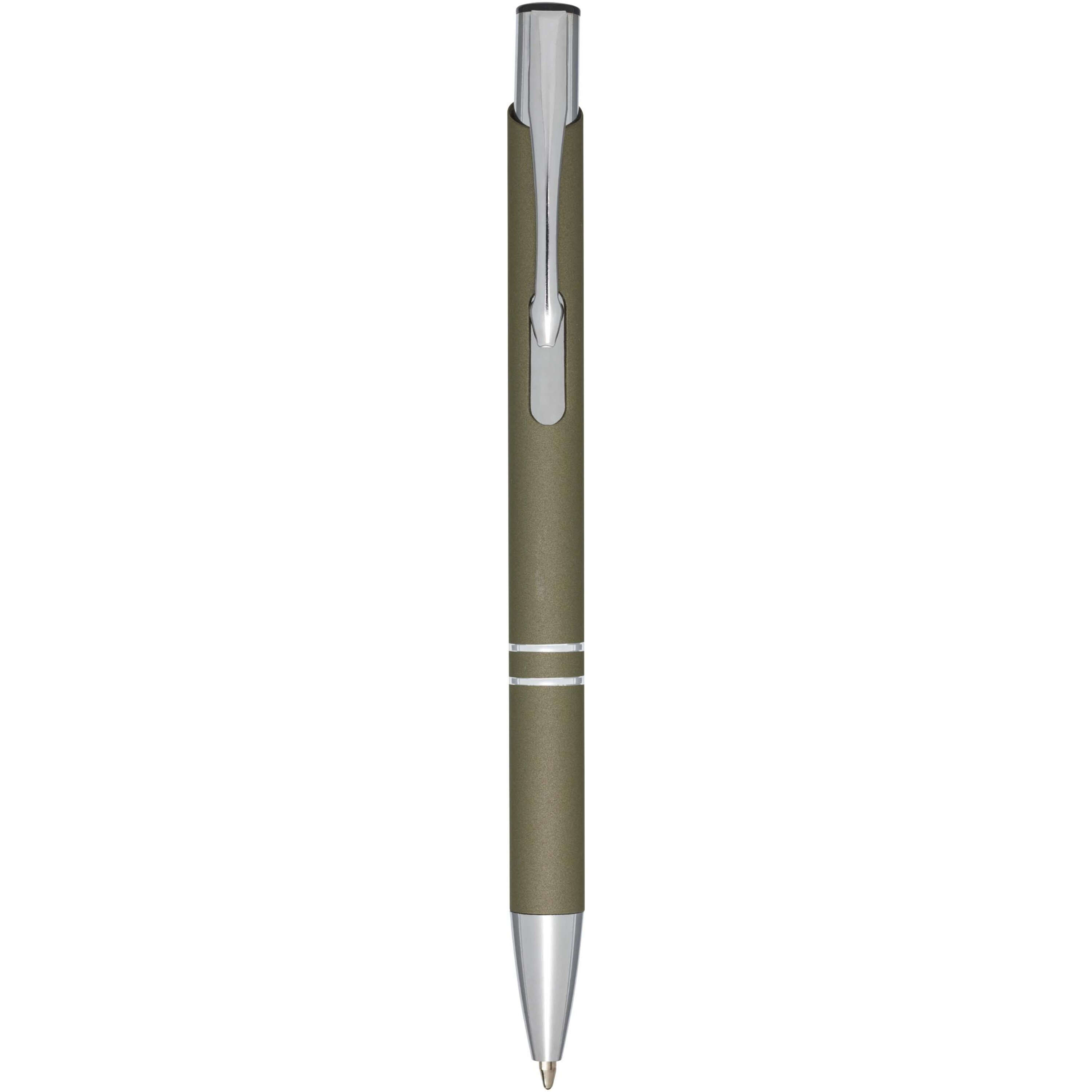 EgotierPro 107437 - Stylo bille rétractable doux au toucher Moneta