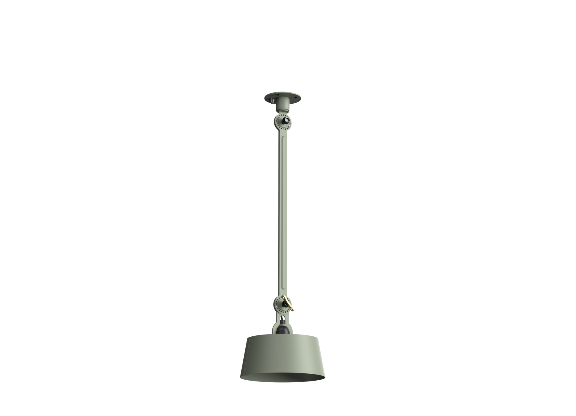 Plafondlamp Bolt 1 arm underfit flux green