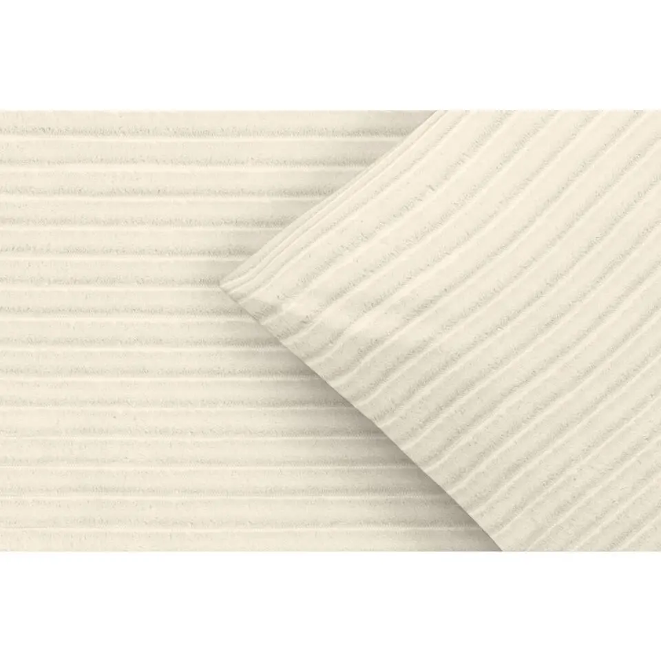 Dekbedovertrek Pluch Lines - off-white - 240x220 cm