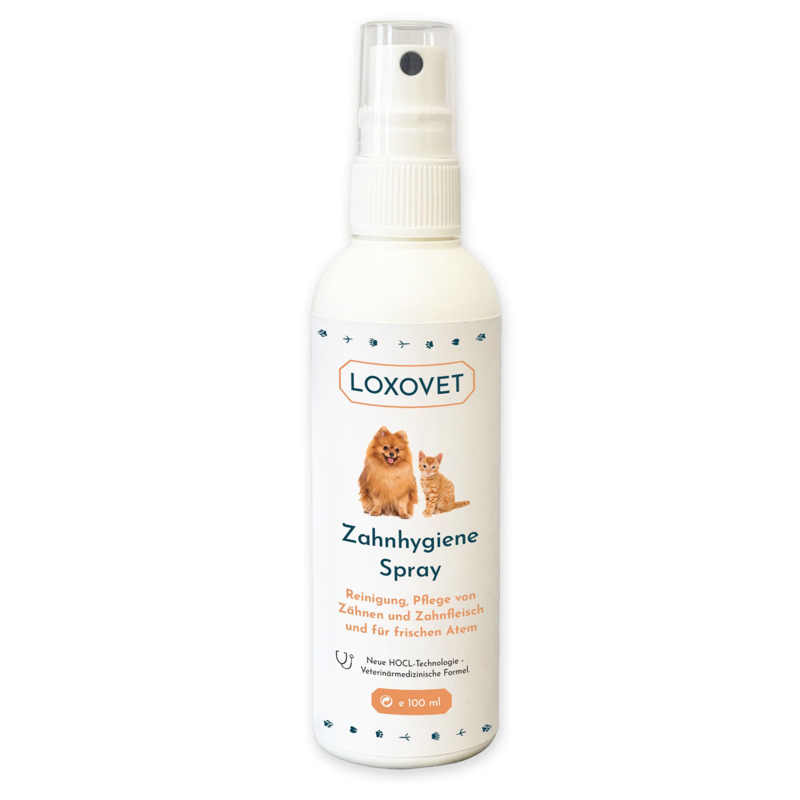 Loxovet Zahnhygiene-Spray für Hunde, Katzen, Haustiere