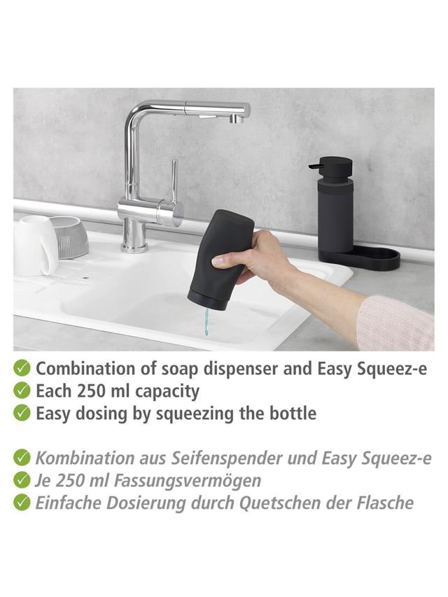 Seifenspender Set mit Spülmittel- und Seifenspender
