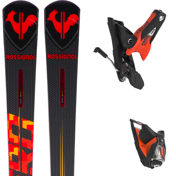 Pack ski ROSSIGNOL HERO MASTER LT R22 + SPX 12 ROCKERACE ROCKERACE HOT RED