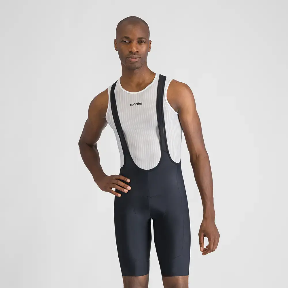 Sportful Pulse Fietsbroek Kort Zwart Heren