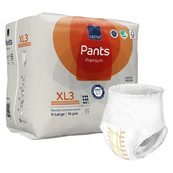 Abena Frantex Pants Premium Culotte Absorbante Taille XL3 - 16 unités - Lot de 6