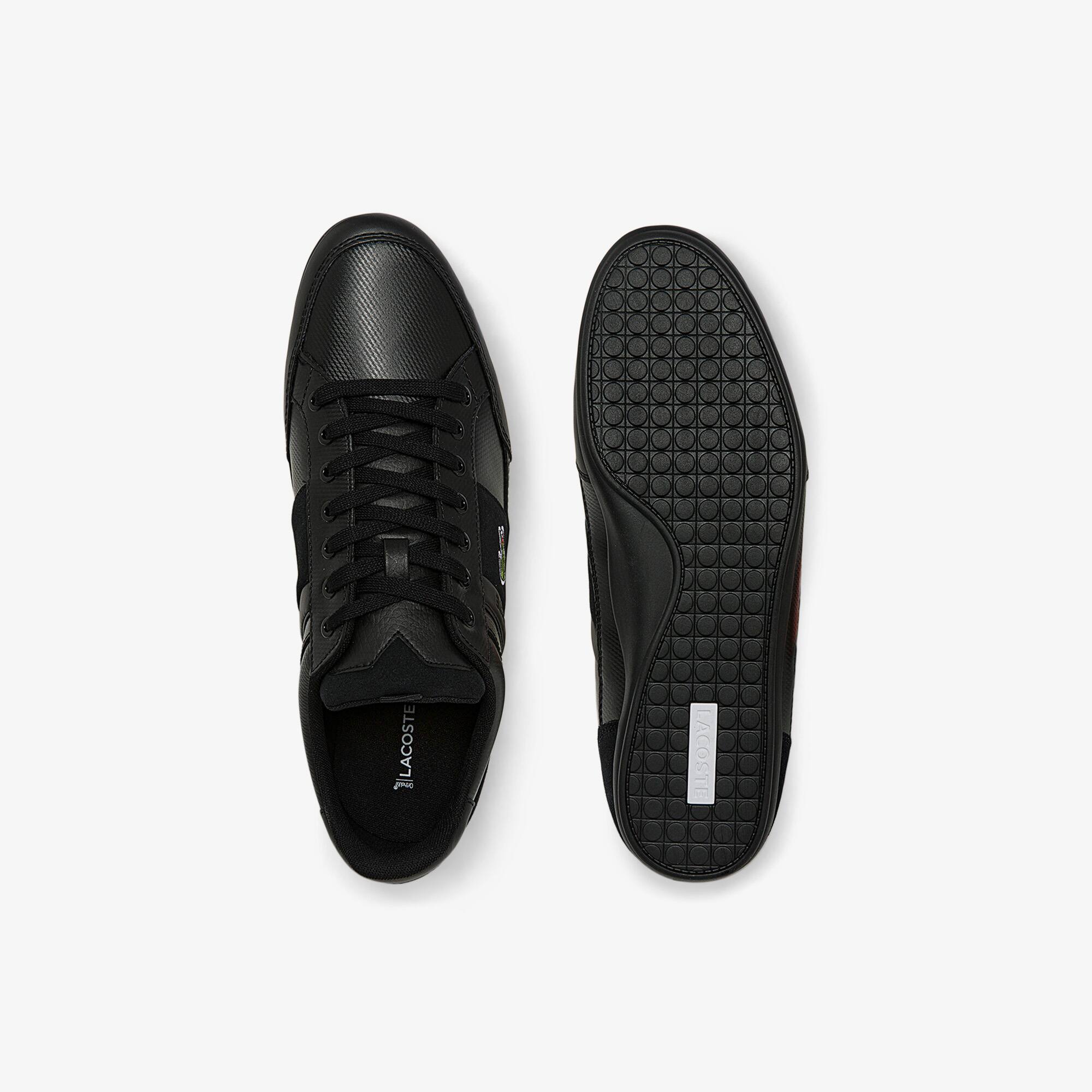 Herren-Sneakers CHAYMON BL aus Leder und Synthetik Sneakers - Schwarz - Lacoste - Herren