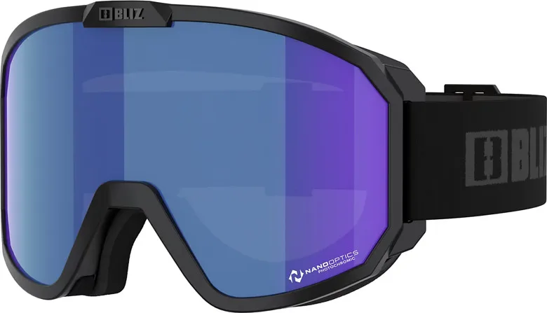 Bliz Raven Matt Black w Grey logo Nano