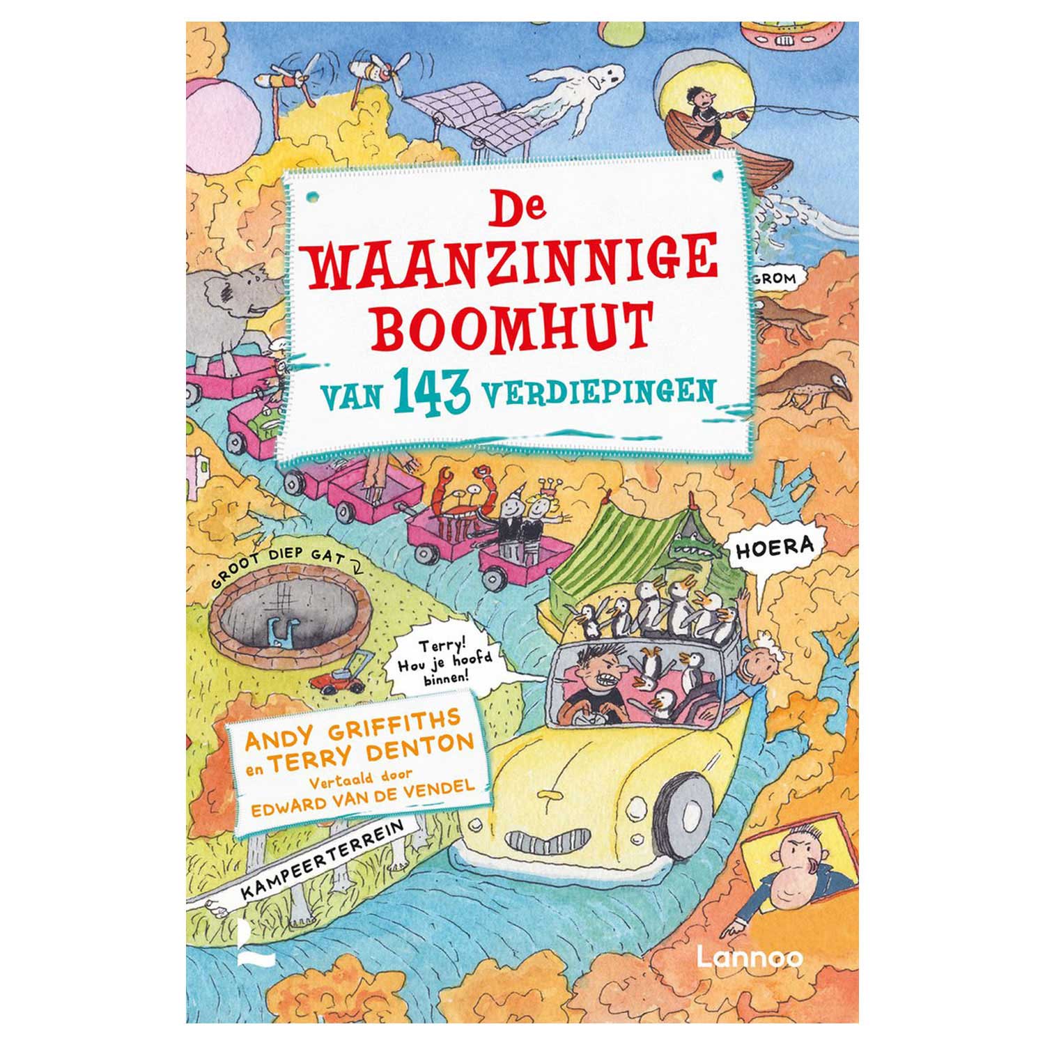 De waanzinnige boomhut van 143 verdiepingen