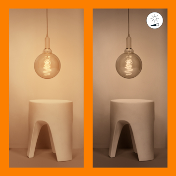 WiZ Connected LED giant globe E27 25W filament gold koel tot warmwit licht dimbaar