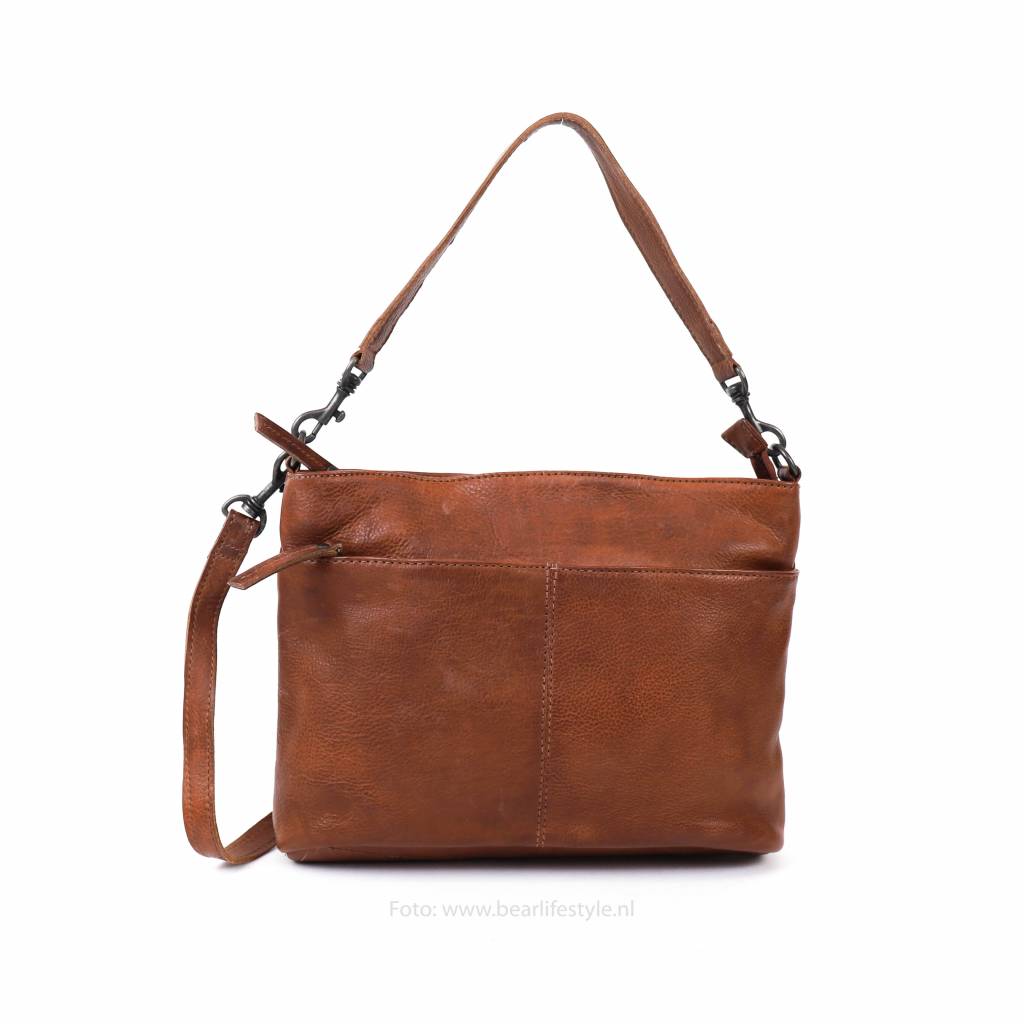 Bear Design Callisto Pelle Hand/ Schoudertas Angelica Cognac CP1536