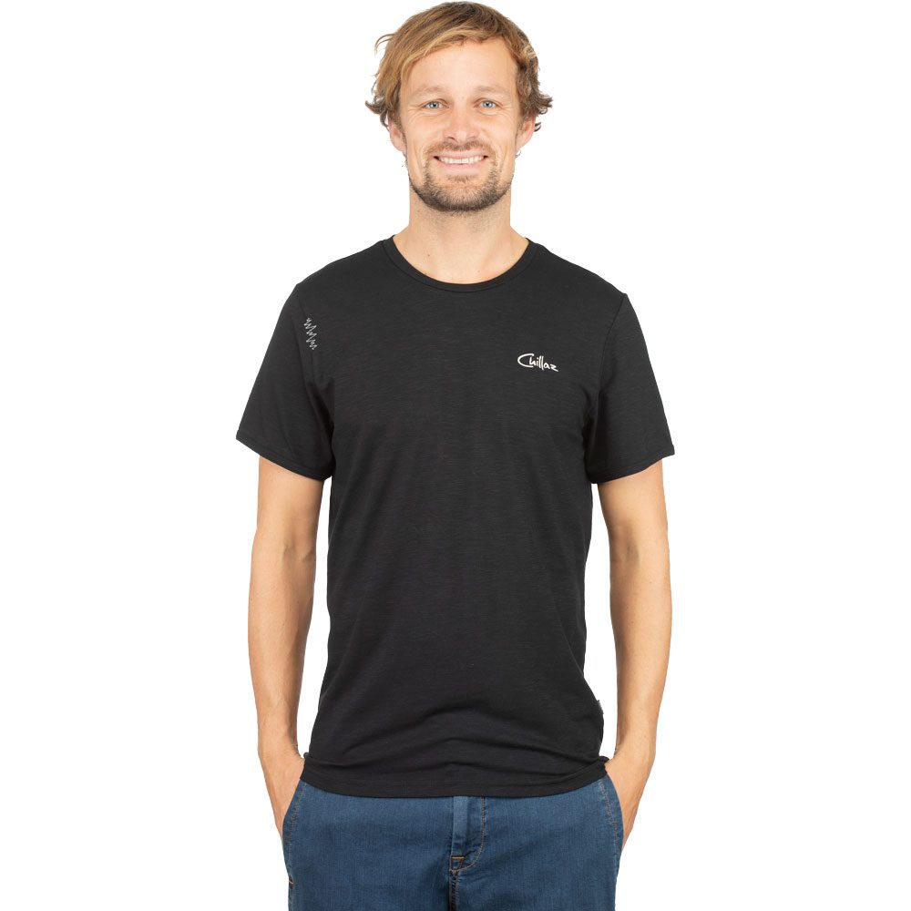 Chillaz Mountain Logo T-Shirt Herren schwarz