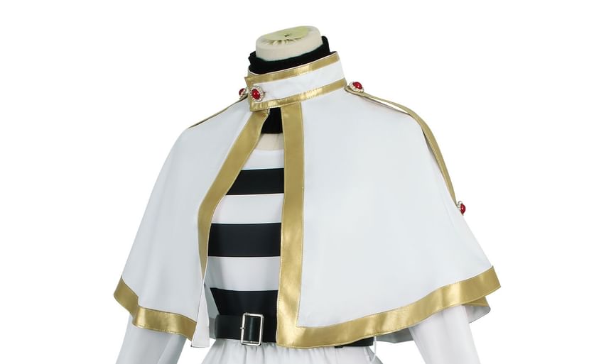 Feravin - Frieren: Beyond Journey's End Frieren Cosplay Pruik / Kostuumset