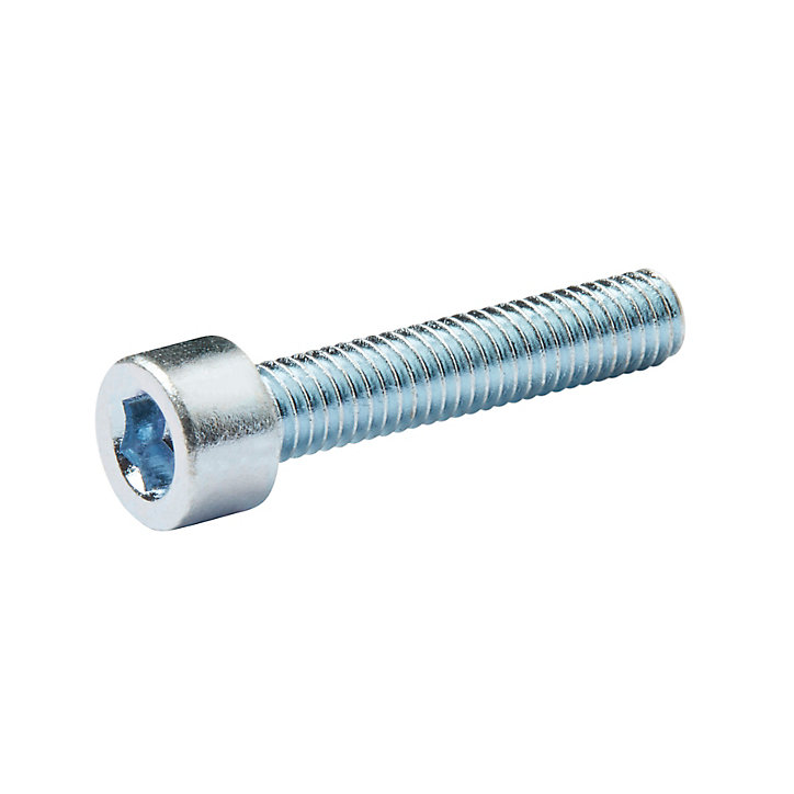 20 boulons tête cylindrique acier zingué 6 x 30 mm