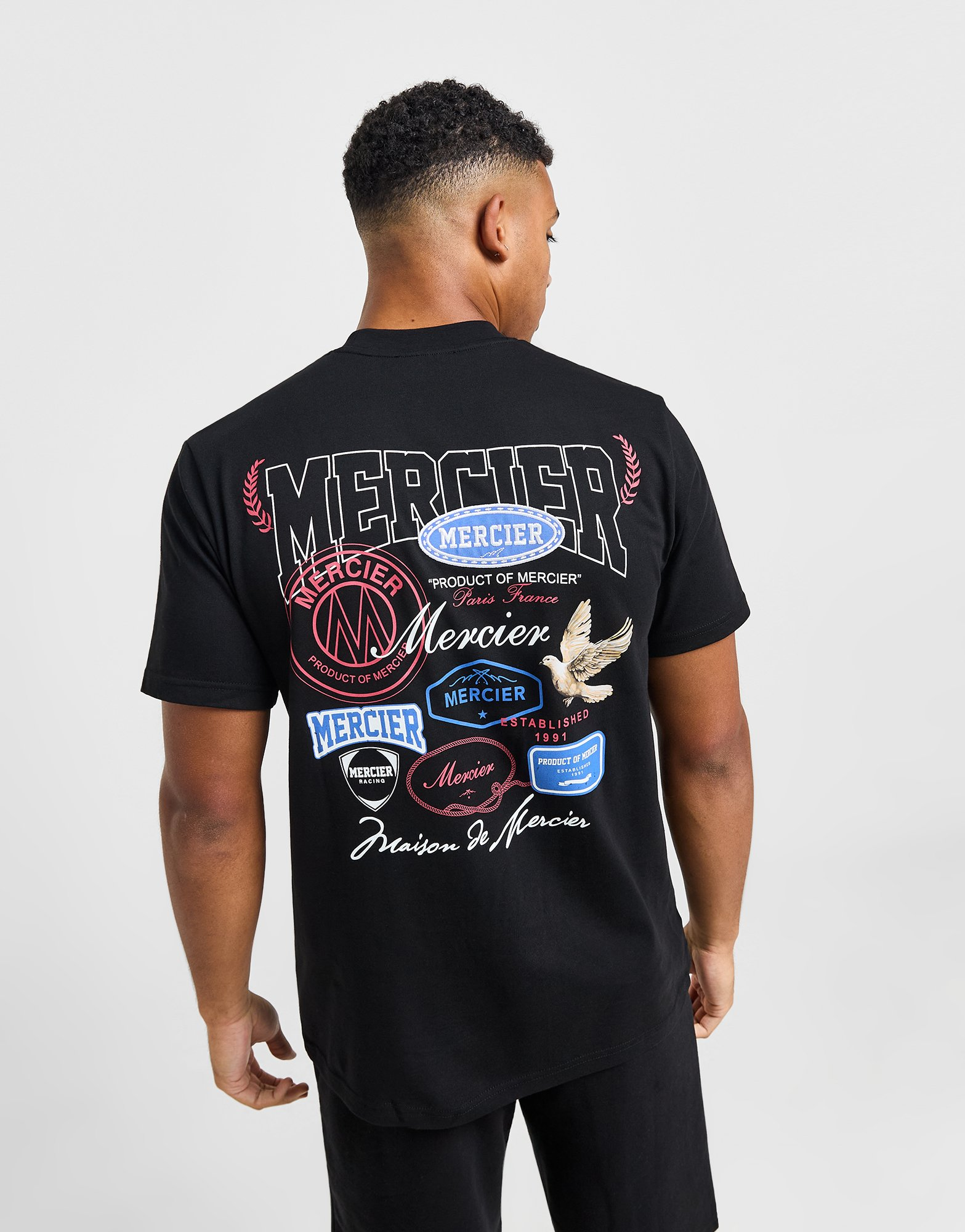 MERCIER T-shirt Multi Tour Homme