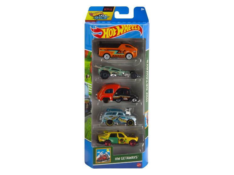 Set van 5 speelgoed auto's