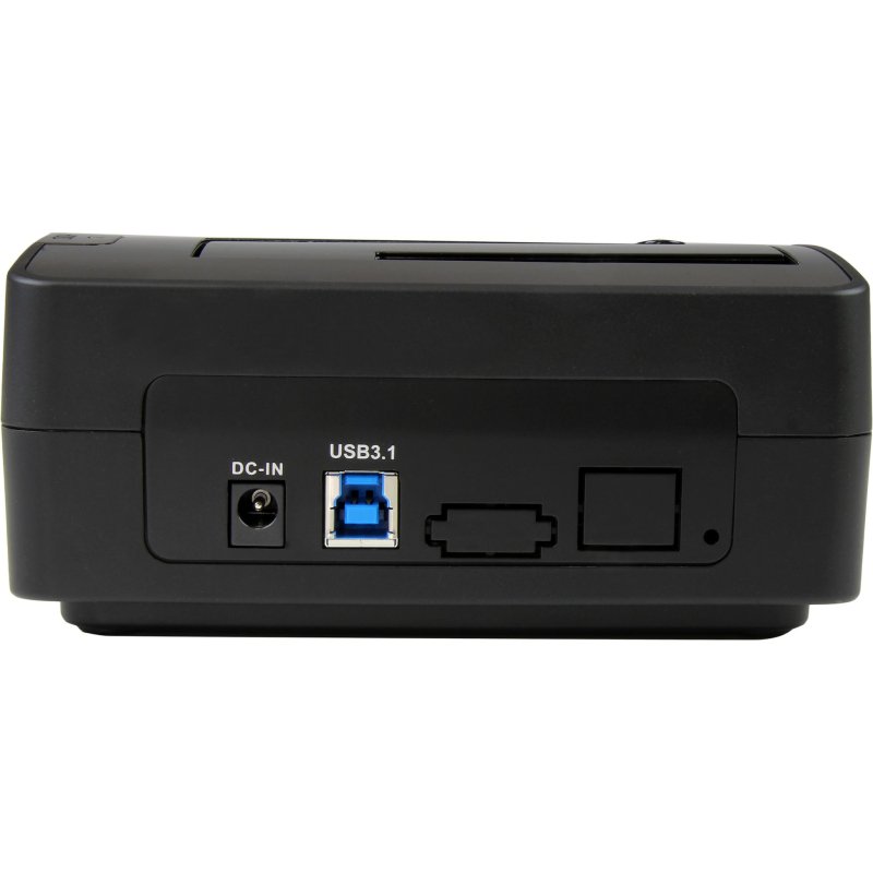 StarTech.com Station d'Accueil pour Disque Dur USB 3.1 à SATA à Baie Unique, Dock pour Disque Dur USB 3.1 (10 Gbps), Station d'Accueil pour HDD/SSD Externe 2.5/3.5