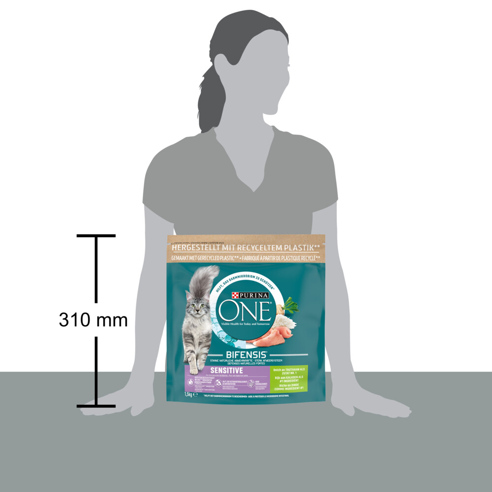 Purina ONE Sensitive Kalkoen1,5 kg