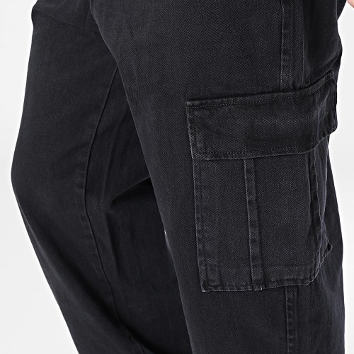 Pantalon Cargo Jean Baggy Noir