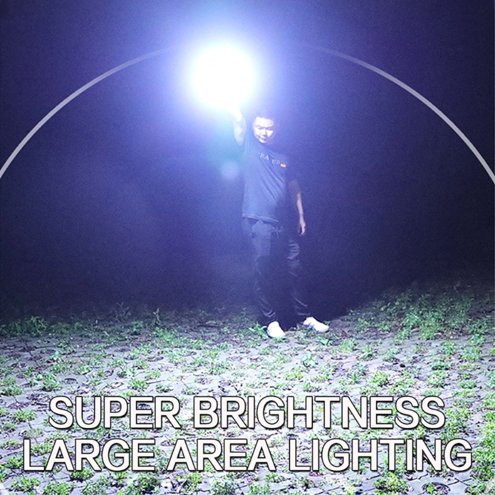 60 LED's Outdoor Solar Laterne Camping Lampe Wasserfest (IP65)   1200mAh Akku - Kaltweiss