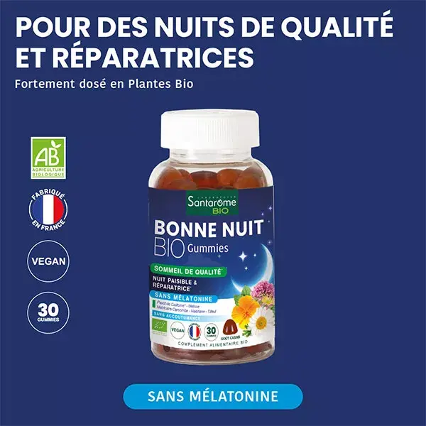 Santarome - Boa Noite Orgânica - Auxiliar para Dormir - 30 gomas