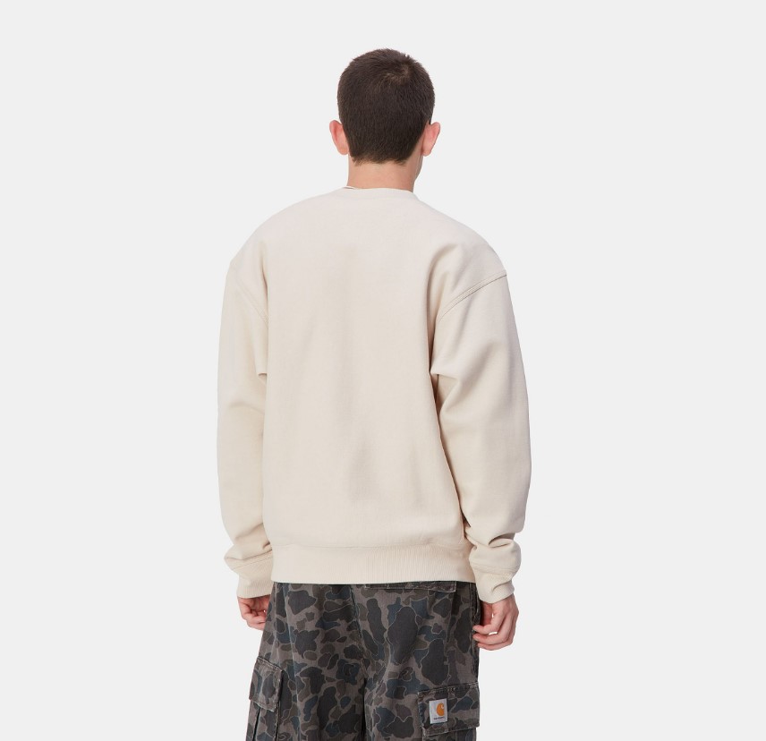 Carhartt WIP American Script Sweat White
