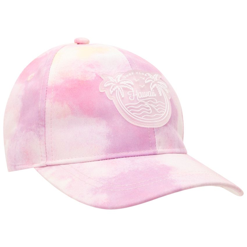 Casquette tie & dye en twill pour fille - Multicolore