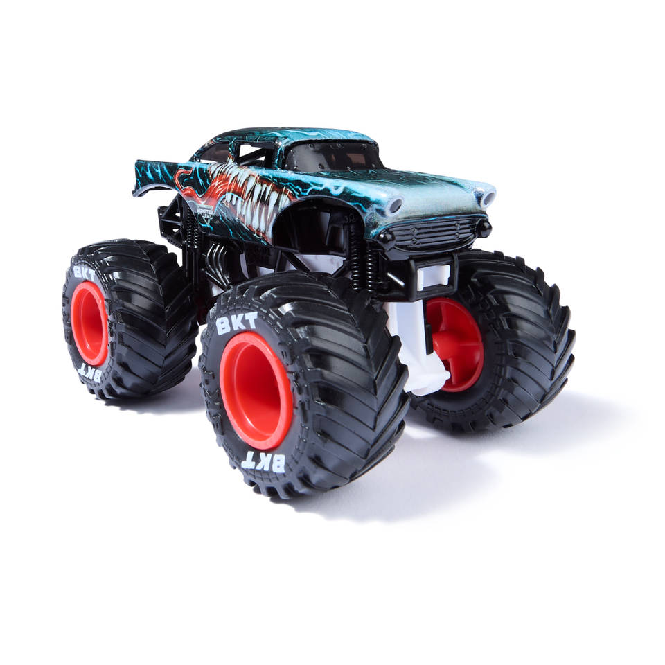 Monster Jam Marvel Venom vs Spider-Man monstertruckset - 1:16