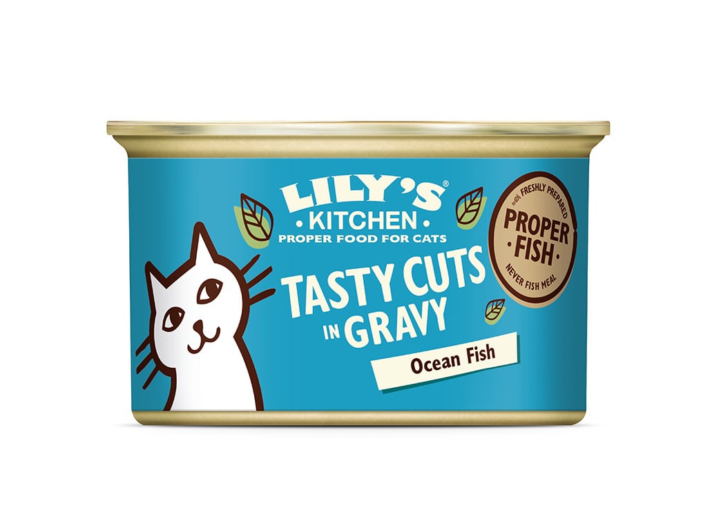 COMIDA HÚMIDA PARA GATO LILY'S KITCHEN PEIXE DO OCEANO 85G