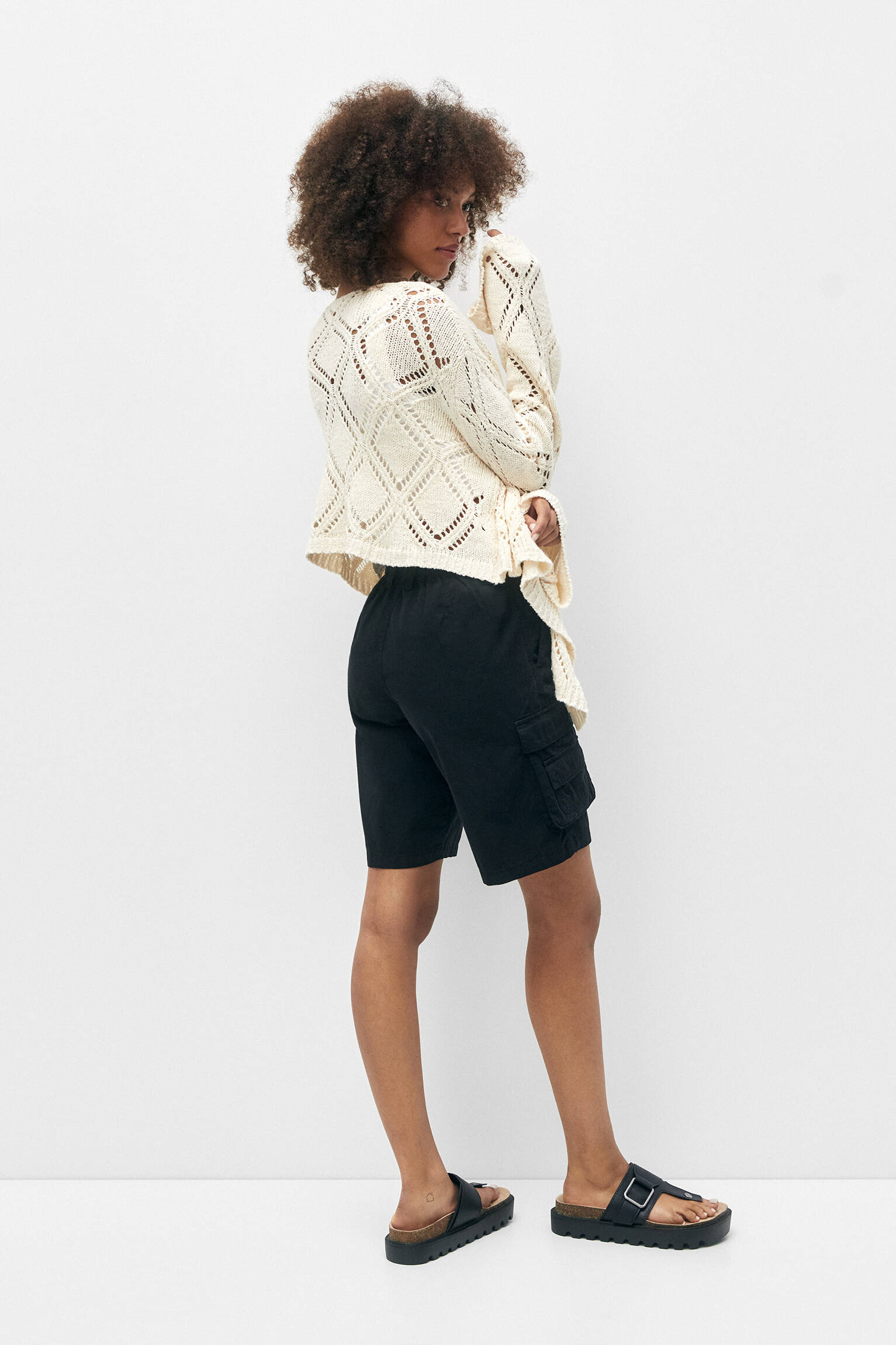 KIMONO PUNTO cañado - ARENA