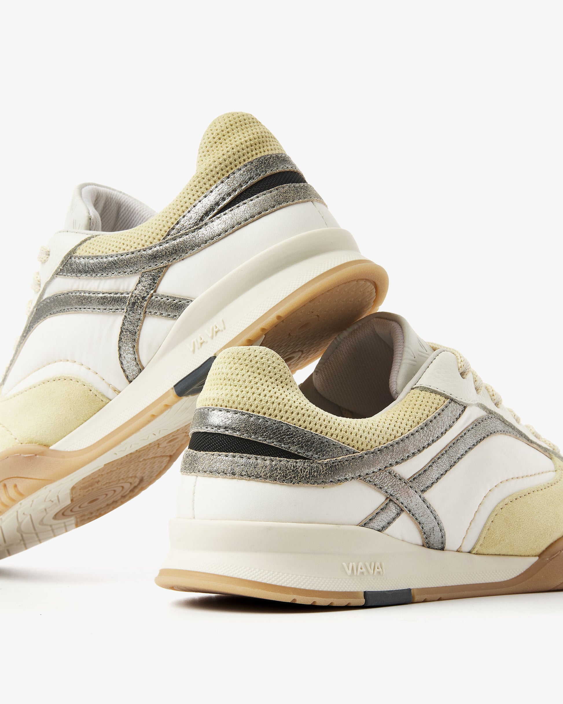 VIA VAI gele dames sneakers Kris Sky