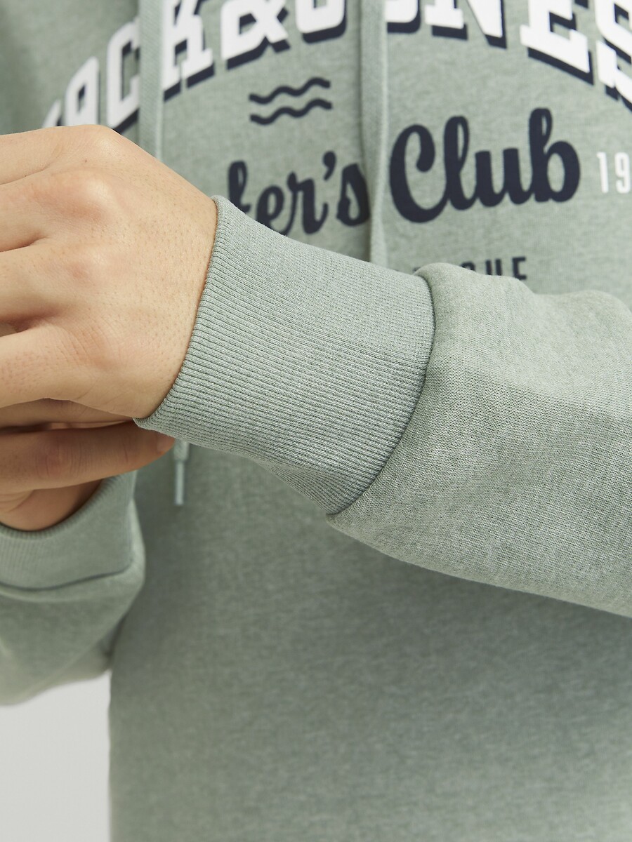 JACK & JONES<br>Moletom reto com logo