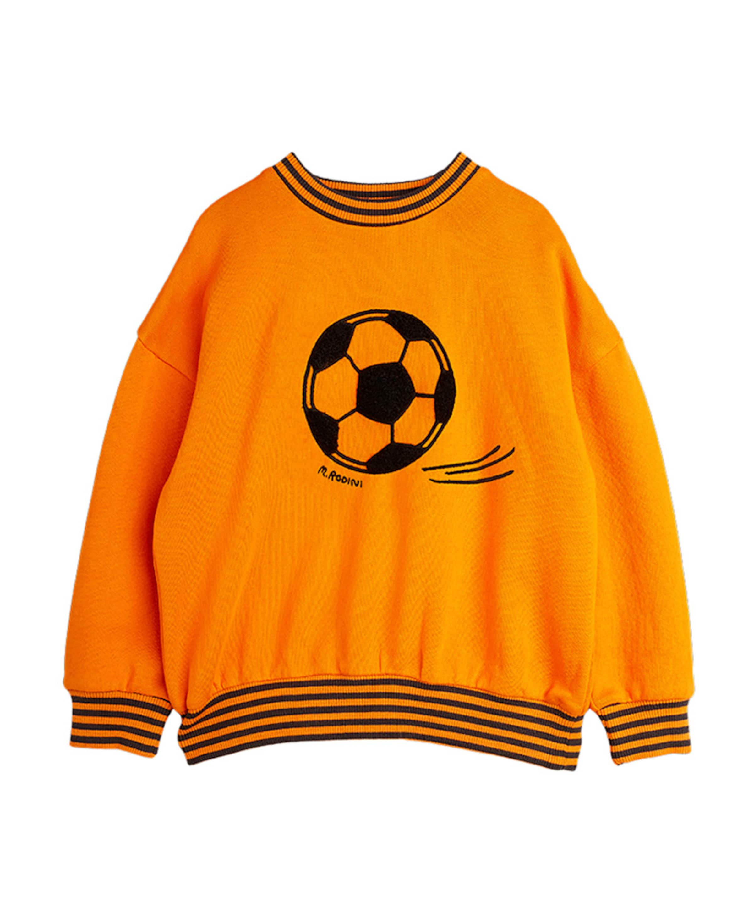Mini Rodini Jongens sweater oranje