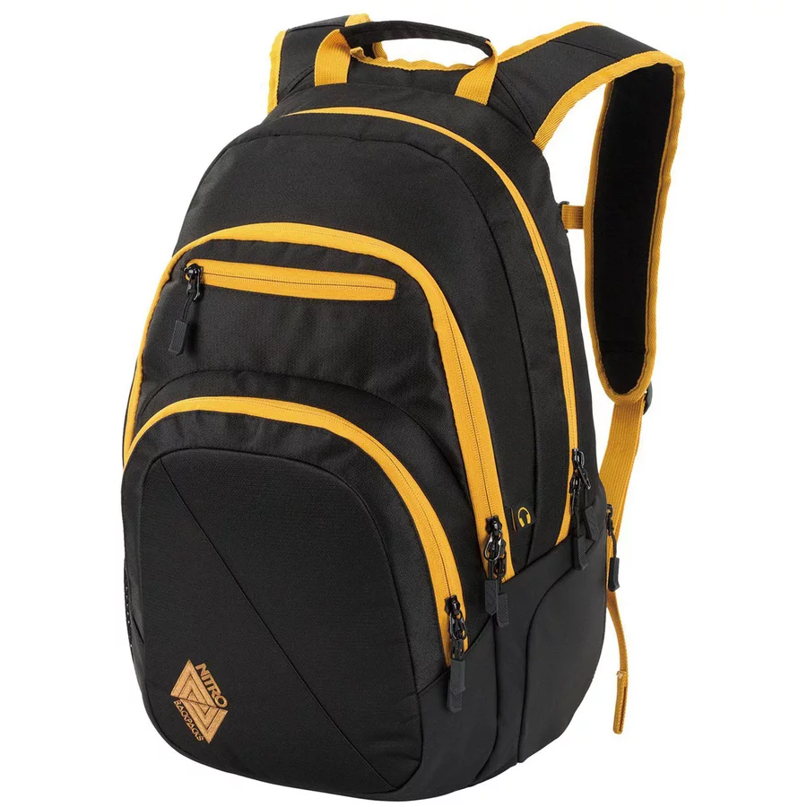 Nitro Stash - Laptoprucksack 49 cm 15 golden black