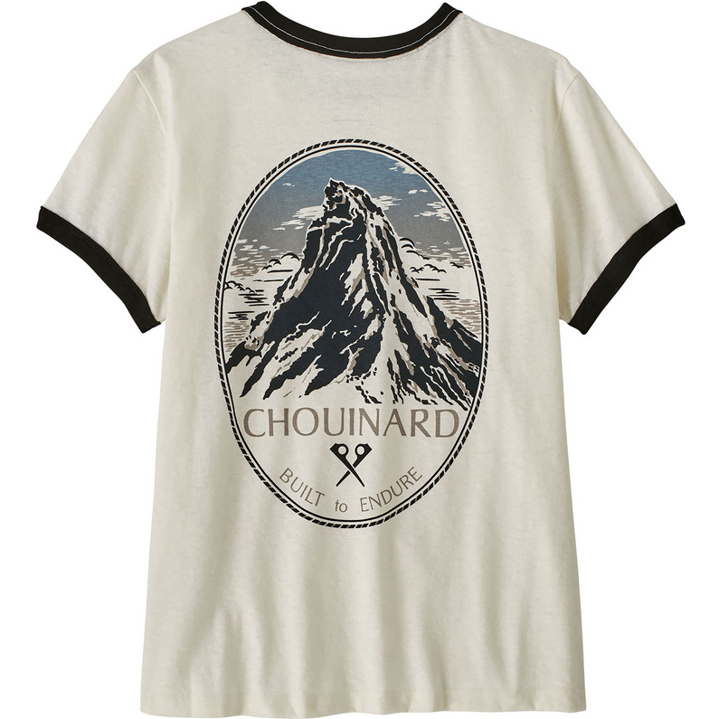 Patagonia Damen Ringer Chouinard Crest T-Shirt
