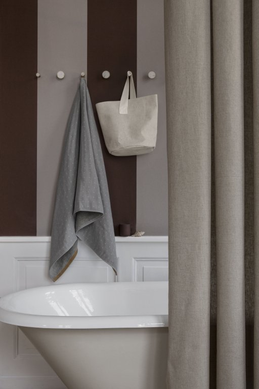 Ferm Living Chambray douchegordijn zand