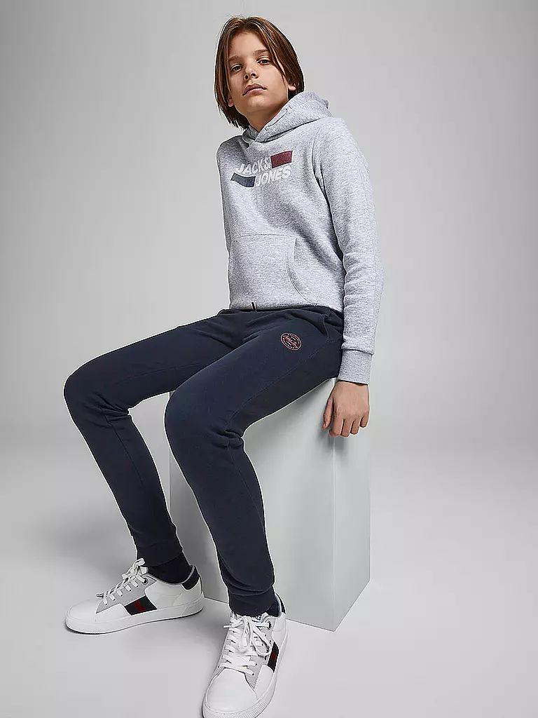 JACK & JONES Jungen Jogginghose JJIGORDON blau