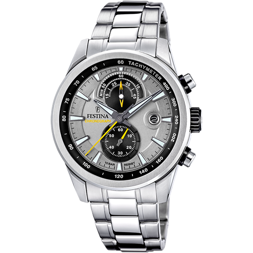 Festina Chronograph 20694 Herreur, Grey, 44 mm