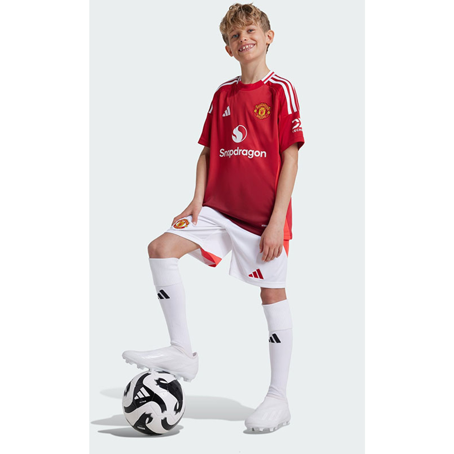 adidas Manchester United Thuis Shirt Rashford Kids