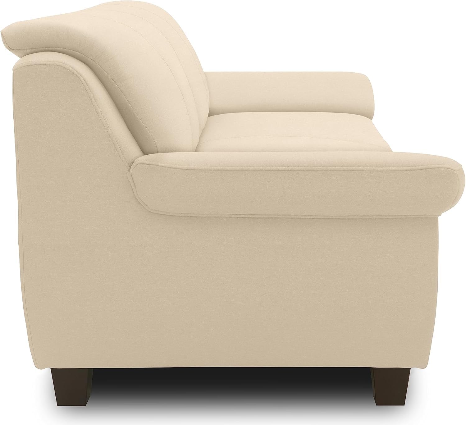 DOMO. collection Panama 3 Sitzer, Sofa, 3er Couch, Garnitur, 3-2-1, beige, 207 cm