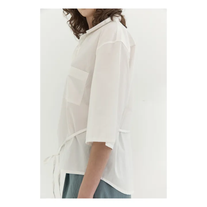 Deiji Studios Set Double Loop Coton Bio | Blanc