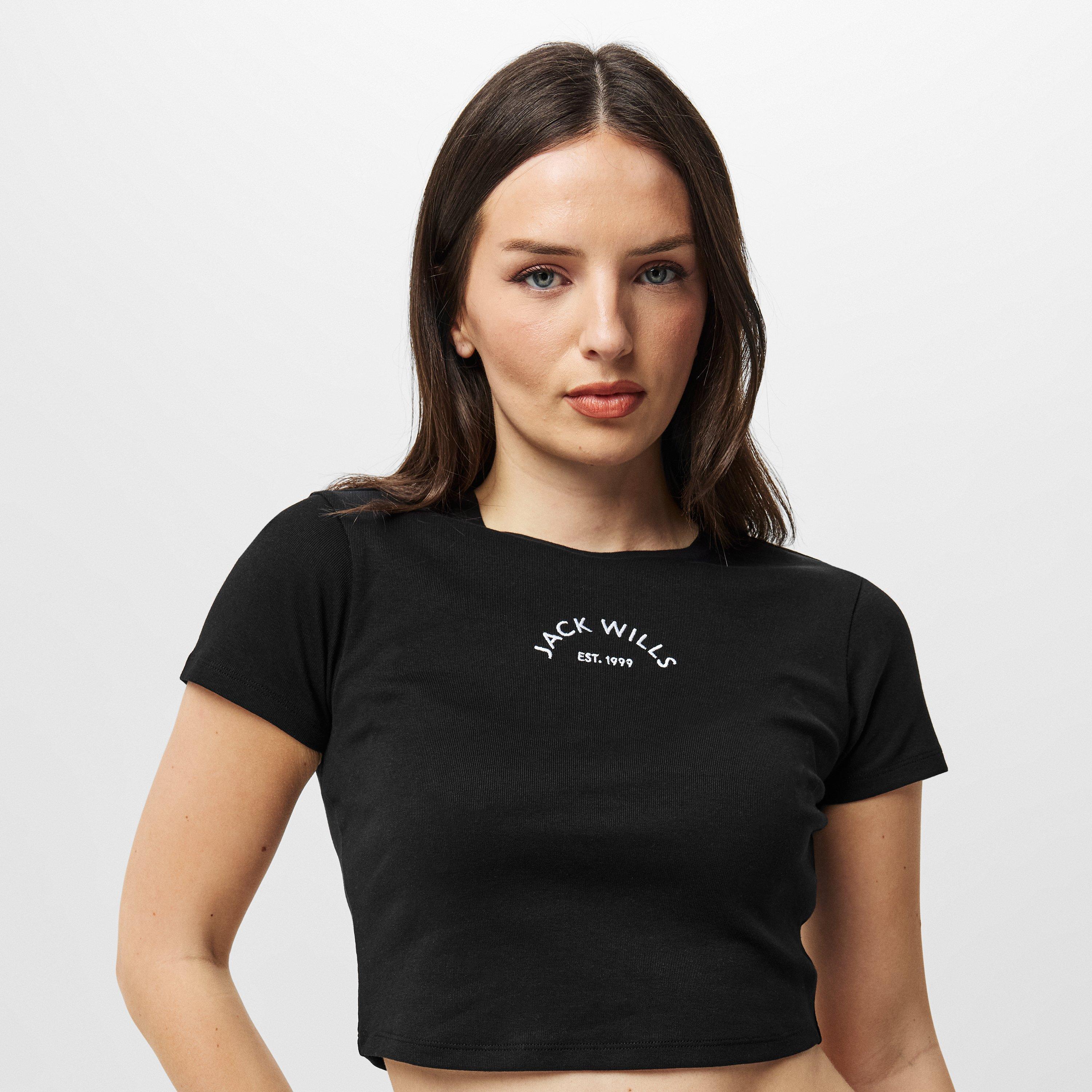 Jack Wills JW Cropped Baby Tee
