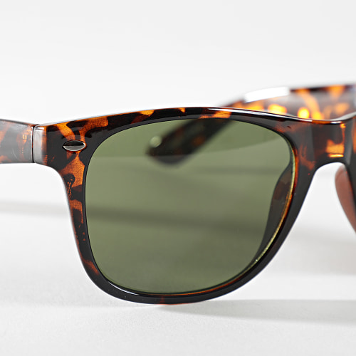 Lunettes De Soleil Jasper Vert Fauve