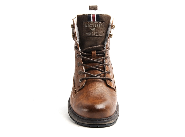 Mustang boots bottine homme 4157610 marron