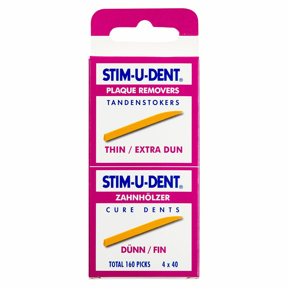 Stim-U-Dent Tandenstokers Thin Extra Dun160 stuks