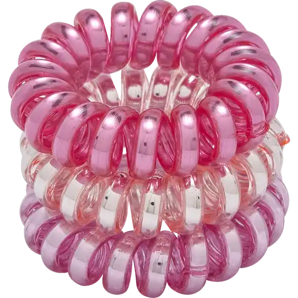 FOR YOUR BEAUTY SPIRALZOPFGUMMI BOX KIDS BUNT 3 STÜCK
