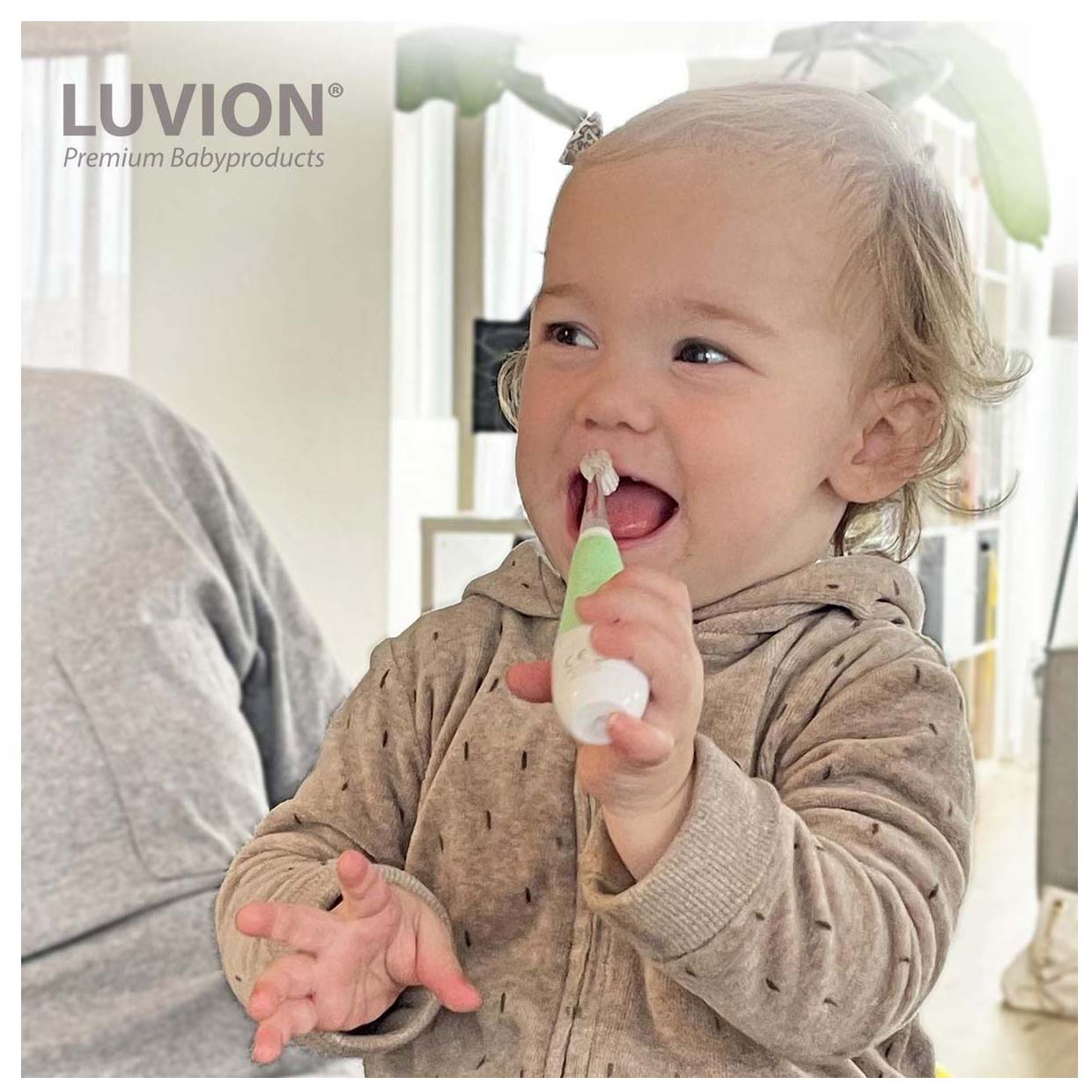 Luvion elektrische baby tandenborstel  - mondverzorging - Prénatal