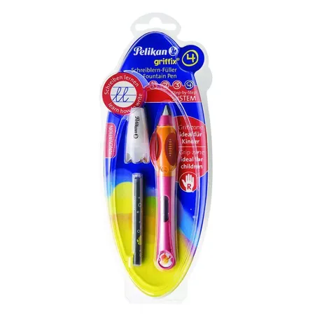 Pelikan griffix® 4 Füllhalter P1PR, rechts, pink