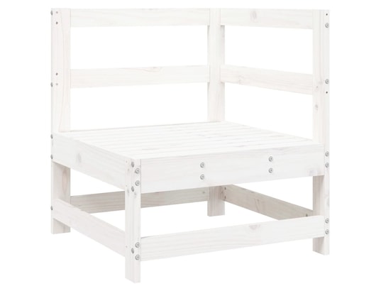LES TENDANCES - Salon extérieur Salon de jardin-blanc-6 places-62x70.5-474865