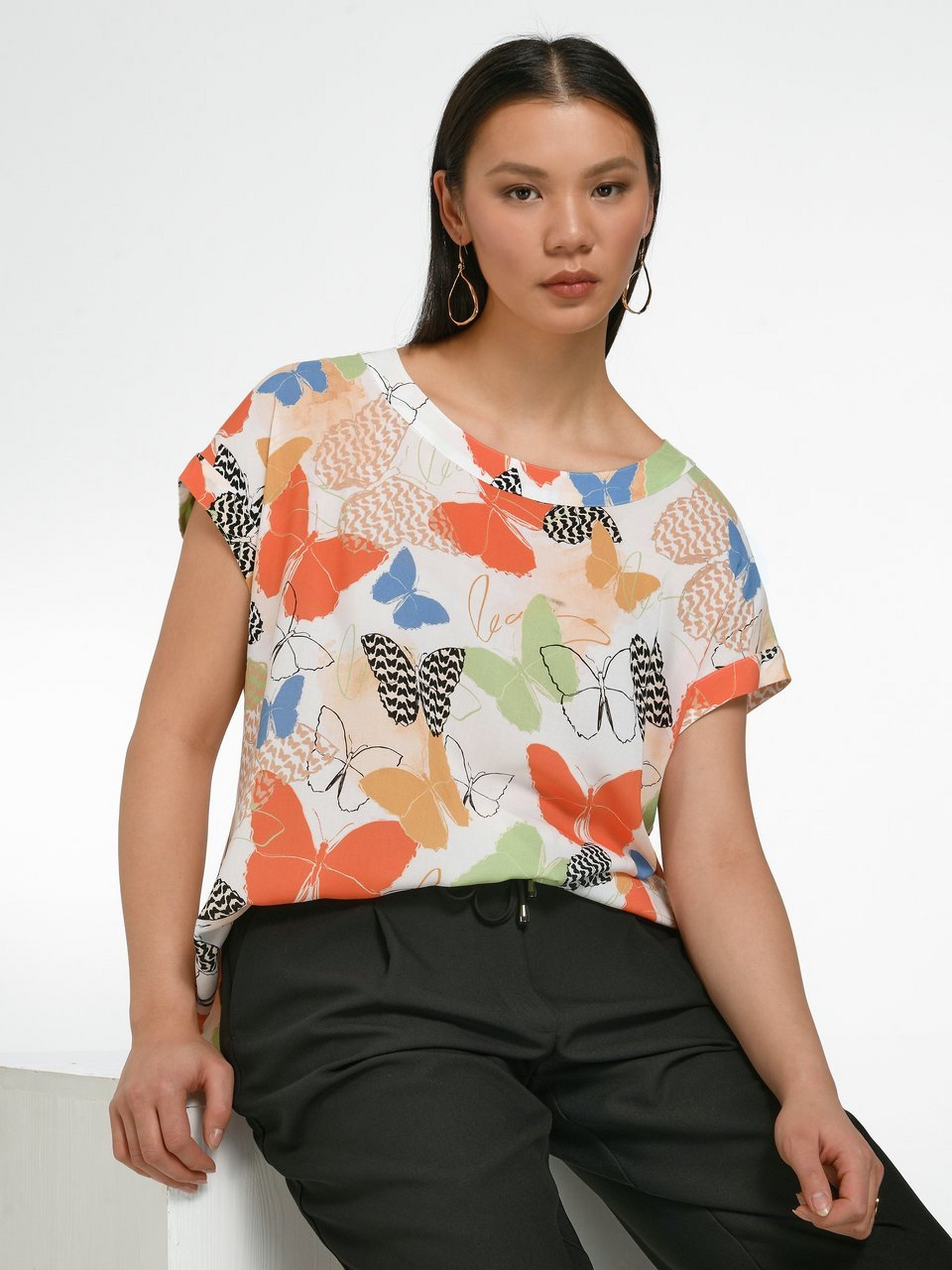 Blusen-Shirt