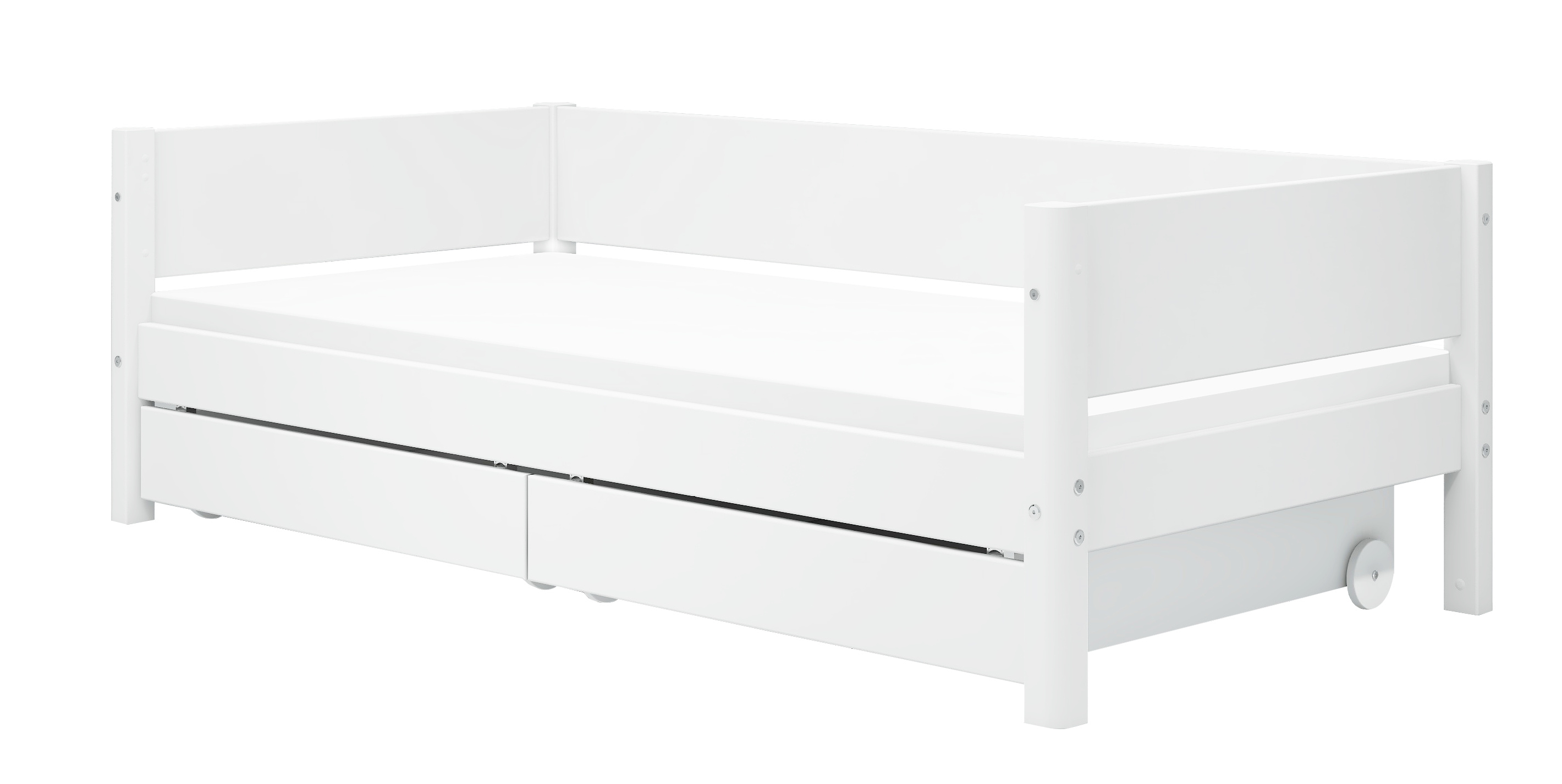 Einzelbett FLEXA WHITE
