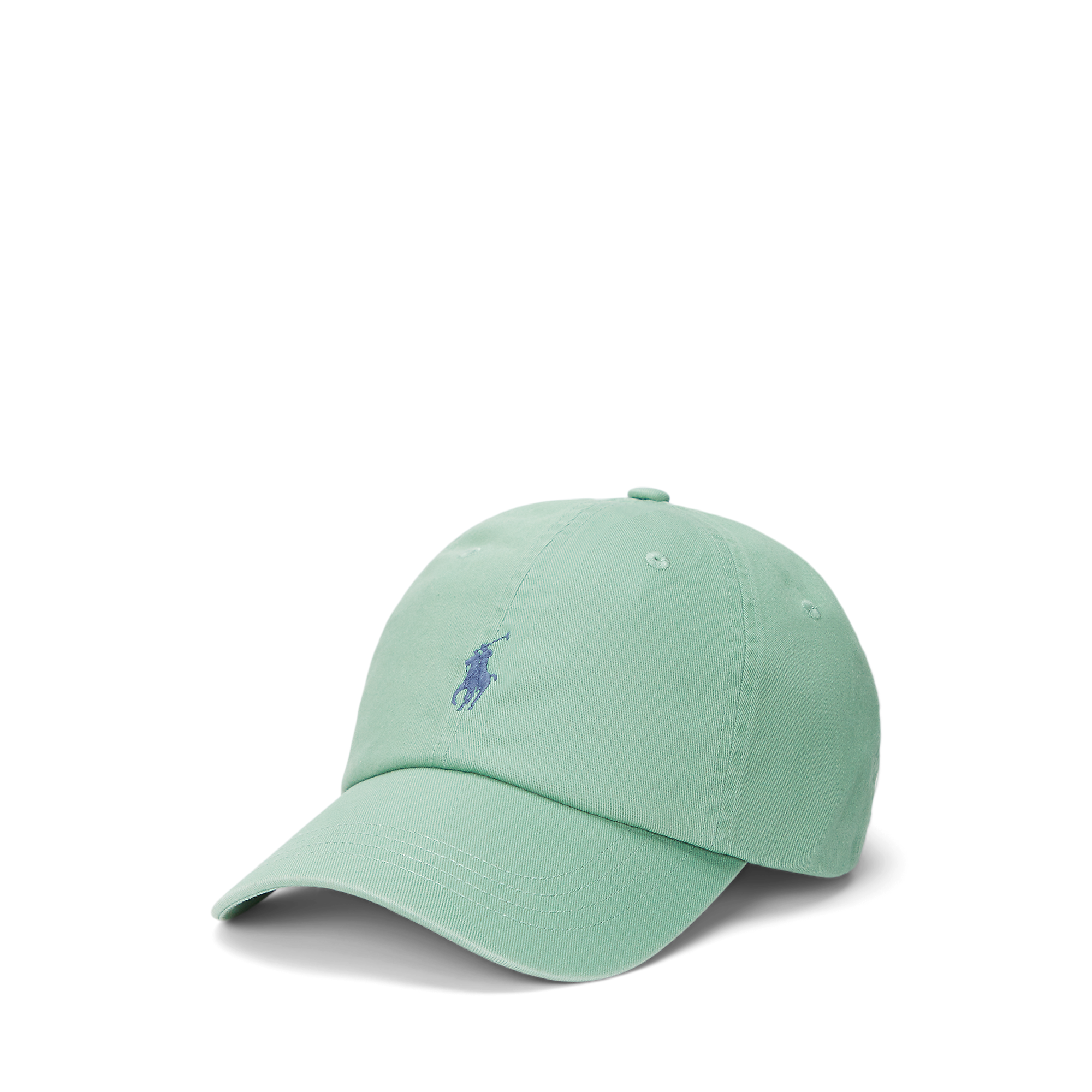 Casquette logo brodé en coton | Vert